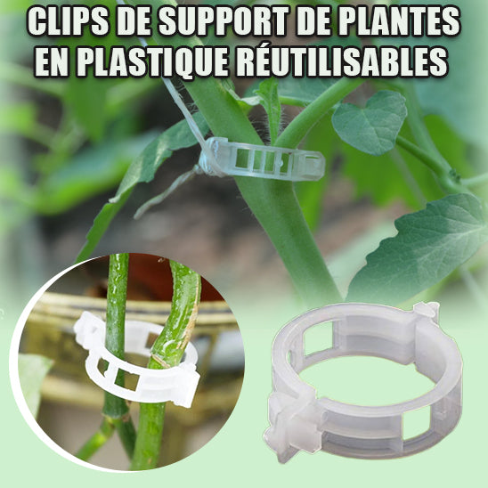 Clips de Soutien Puissants pour Plantes™