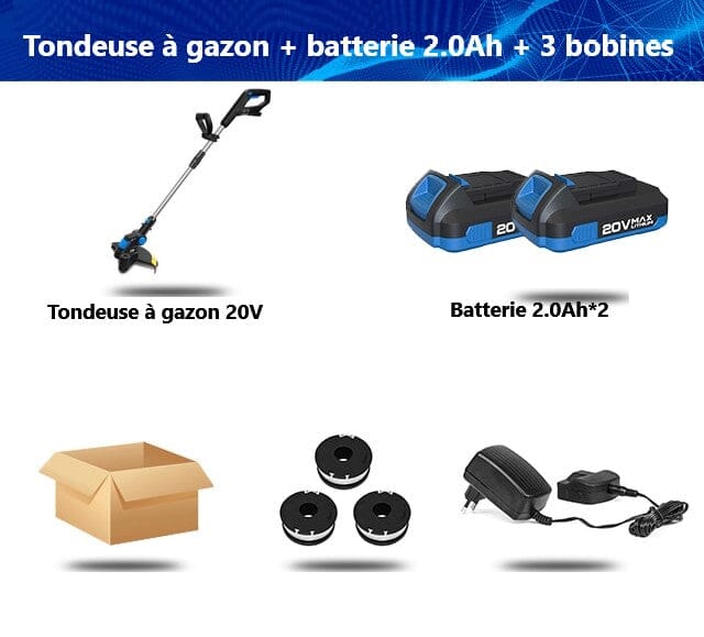 PelouseCut™- Tondeuse électrique portative