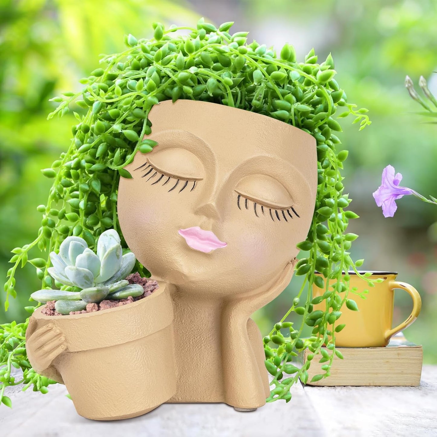 Pot à Fleur Style Demoiselle