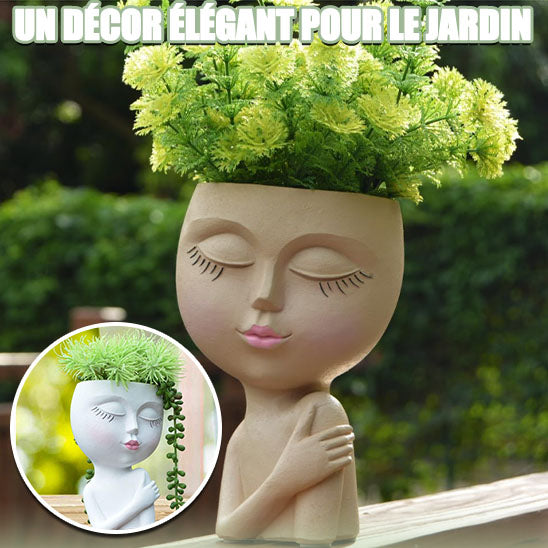 Pot à Fleur Style Demoiselle